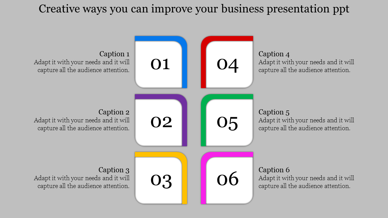 Creative Business  PowerPoint Template Designs For Presentation